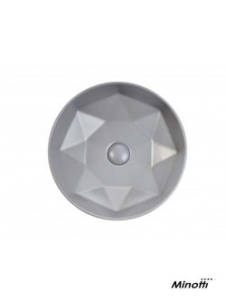 Lavabo sivi nadgradni Minotti 41cm 7016G-2