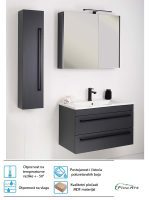 Vertikala PinoArt Atria-G antracit 27cm-3
