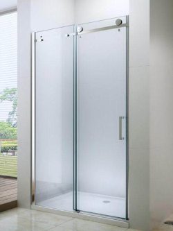 Tuš paravan Stripe 120x195cm srebrni ram