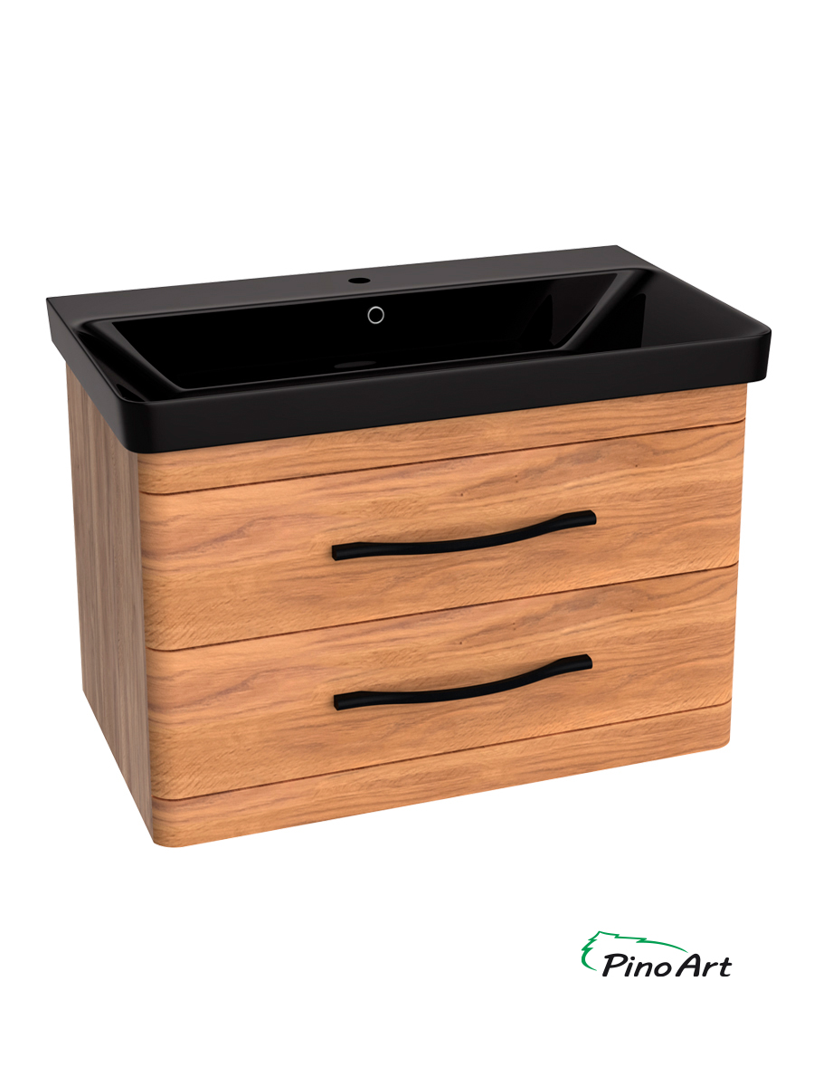 sLeva-_0006_LuCrni lavabo sa ormarićem-drvo Pino-Art Luxor-80cmxor 80F-Drvo BLACK Crni lavabo sa ormarićem-drvo Pino-Art Luxor-80cm