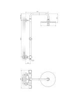 Usponski tuš Stolz Thermo Rosan 1T37251 1