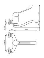 Baterija zidna lekarska Rosan King J32L002 1