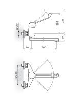 Baterija zidna lekarska Rosan King J32L003 1