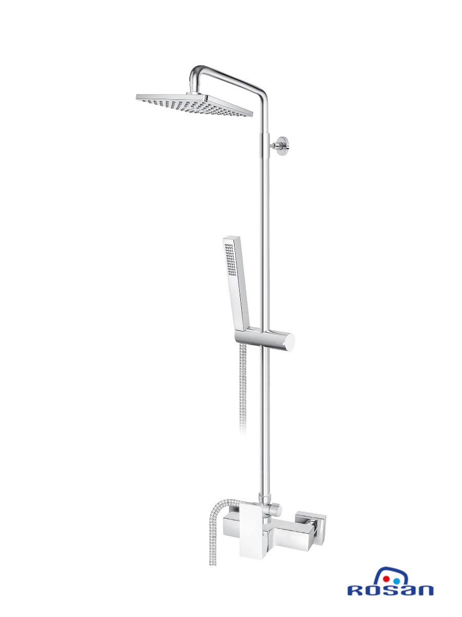 Usponski tuš Quadro White Rosan JQ37251W Usponski tuš Quadro White Rosan JQ37251W