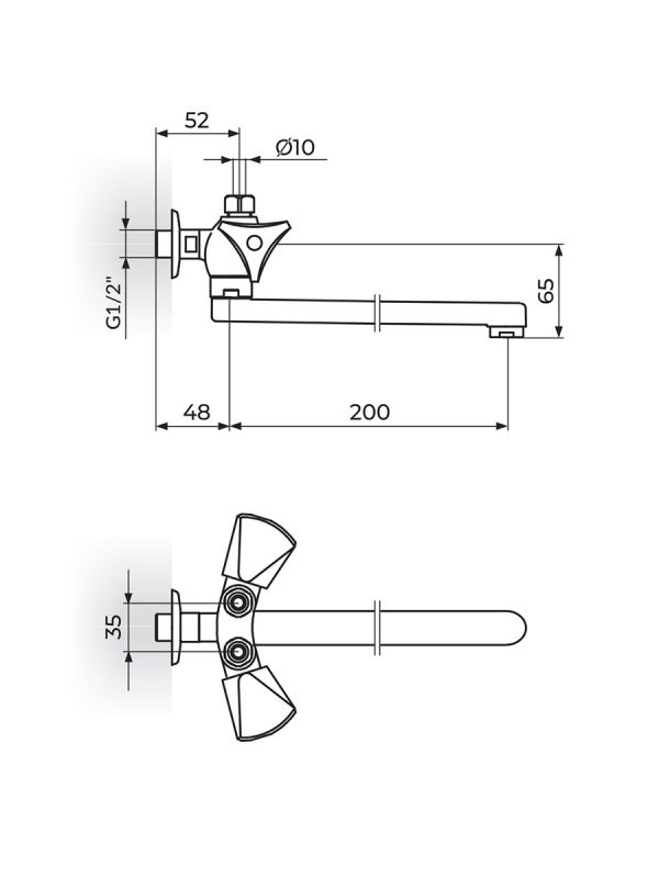 Rosan baterija K09201 za protočni bojler