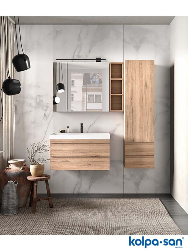 Lavabo sa ormarićem 80cm Naomi KolpaSan-3