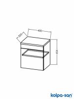 Kupatilski ormarić 40x45.cm Naomi Kolpasan-2