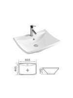 Lavabo nadgradni 13-079 Hidrosan 1