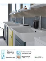 Lavabo sa ormarićem PinoArt Neon-antracit 45cm-4