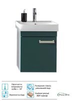 Lavabo sa ormarićem PinoArt Neon-zelena 45cm