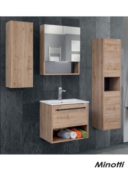 Lavabo sa ormarićem 60cm Lineart-Nova NOV0600C.BS 2