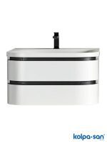 Lavabo sa ormarićem 80cm Vittoria-bela KolpaSan