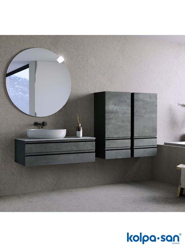 Ormarić za lavabo 120cm Alexis-Beton KolpaSan-4