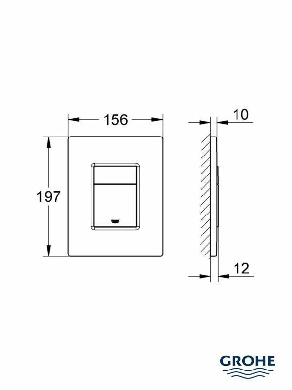Taster Grohe Cosmopolitan mat hrom 38732P00-2