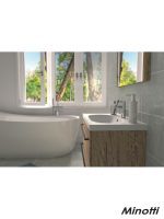 Lavabo sa ormarićem 65cm Lineart-Grace 0957 - 3