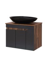 Ormarić za nadgradni lavabo 75cm Iris Antracit