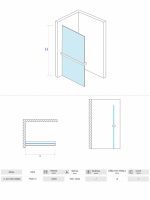 Paravan Copen Monte Superiore 100x200cm Zlatna-4