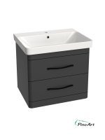 Lavabo sa ormarićem PinoArt Luxor 60F-Antracit