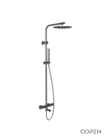 Usponski tuš okrugli set Copen Nook C-01-110CR