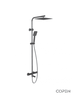 Usponski tuš četvrtasti set Copen Nook C-01-111CR