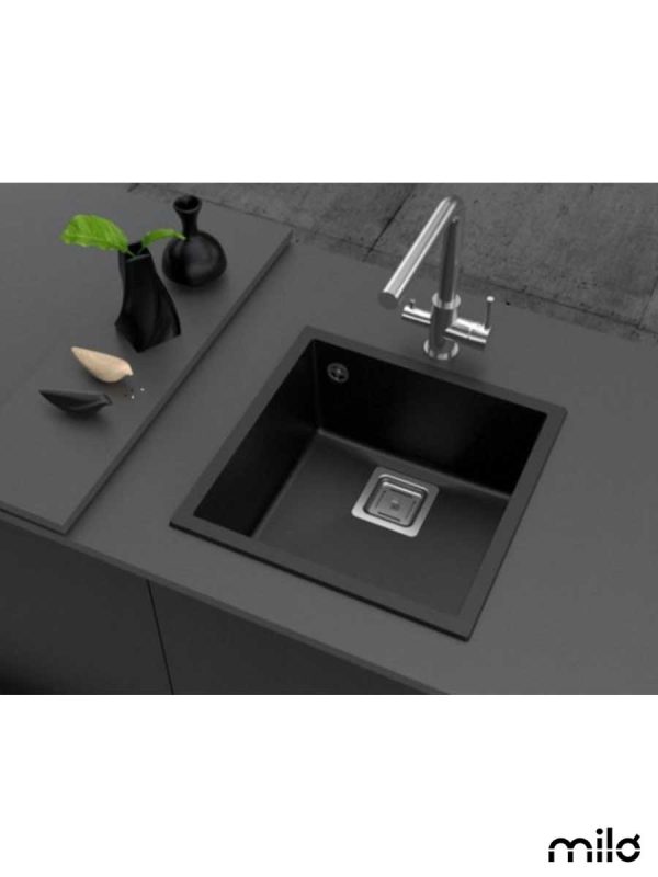 Granitna sudopera Qubus 56x44cm Lava stone-3