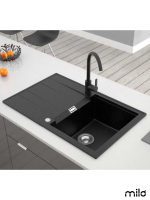 Granitna sudopera Avangard 58x46cm Lava stone-3