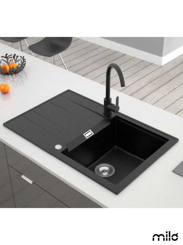 Granitna sudopera Avangard 58x46cm Lava stone-3