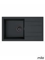 Granitna sudopera 78x46cm Lava stone Retto