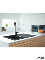 Granitna sudopera Avangard 78x46cm Lava stone-3