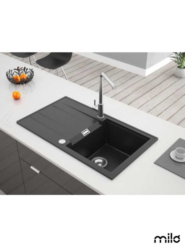 Granitna sudopera Avangard 78x46cm Lava stone-5