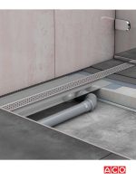 Rešetka za tuš kanalicu ACO Quadrato985 9010.88.71-2