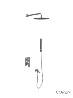 Baterija za tuš-kadu ugradna Copen Nook C-01-116CR