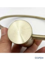 Držač peškira okrugli Copen Diamond zlatni-4