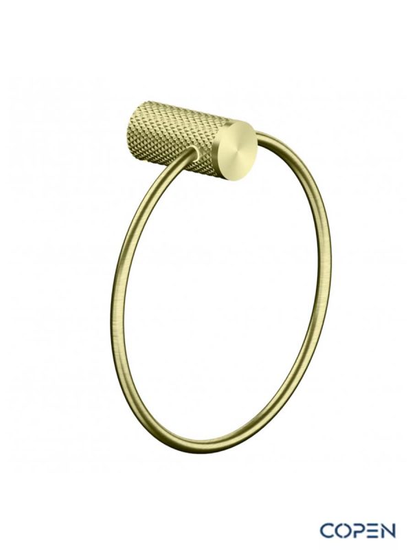 Držač peškira okrugli Copen Diamond zlatni Držač peškira okrugli Copen Diamond zlatni