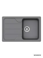 Granitna sudopera Fromhaus D100S 78x50cm Siva