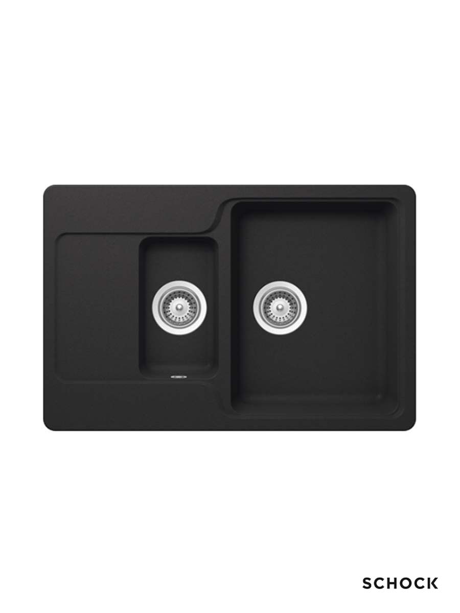 Granitna sudopera Manhattan D150 77x51cm Crna Granitna sudopera Manhattan D150 77x51cm Crna