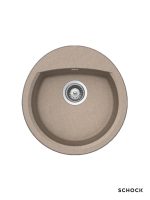 Granitna sudopera Manhattan R100 47x49cm Pesak