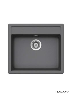 Granitna sudopera Nemo N100 57x51cm Siva