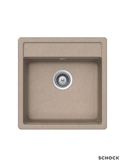 Granitna sudopera Nemo N100S 49x51cm Pesak