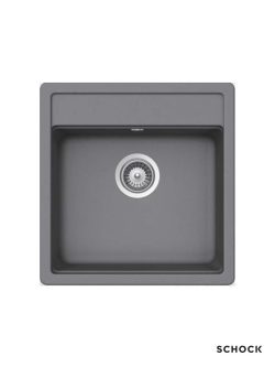 Granitna sudopera Nemo N100S 49x51cm Siva