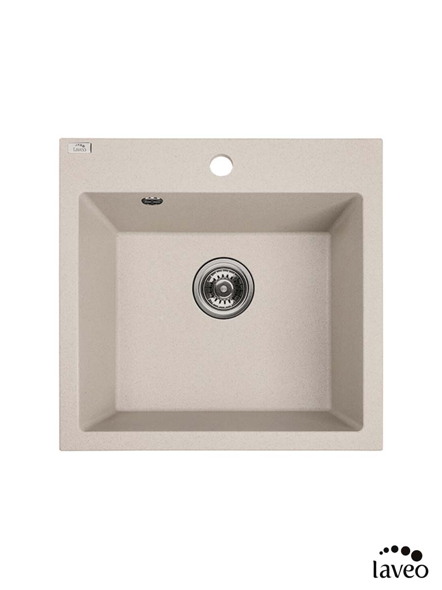Granitna sudopera Alena 49x49cm Bež Laveo Granitna sudopera Alena 49x49cm Bež Laveo