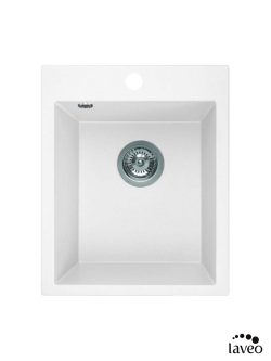 Granitna sudopera Chichi 39x48cm Bela Laveo
