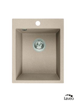 Granitna sudopera Chichi 39x48cm Bež Laveo