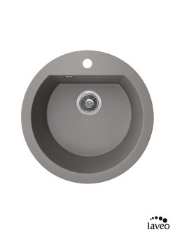 Granitna sudopera Dafne 51cm okrugla Siva