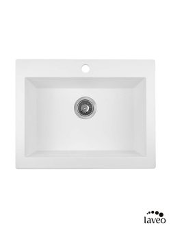 Granitna sudopera Komodo 63x49cm Bela Laveo-2