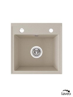 Granitna sudopera Rina 44x44cm Bež Laveo