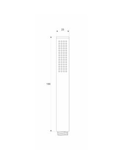 Tuš ručica Copen Nook zlatna C-05-5160BTG 1