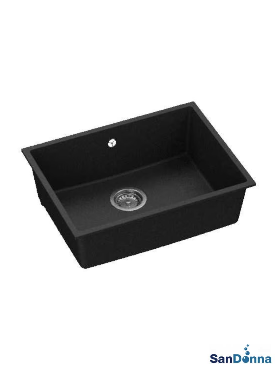 Granitna sudopera JOANNA 55x46cm Crna podgradna Granitna sudopera JOANNA 55x46cm Crna podgradna