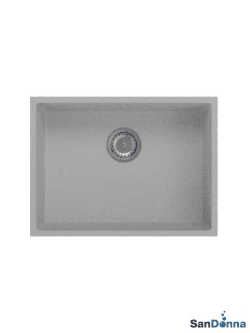 Granitna sudopera JOANNA 55x46cm Siva grafit podgradna 1