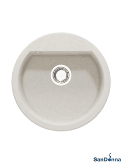 Granitna sudopera Sandonna LENA Ø51/44.5cm Tamno bež